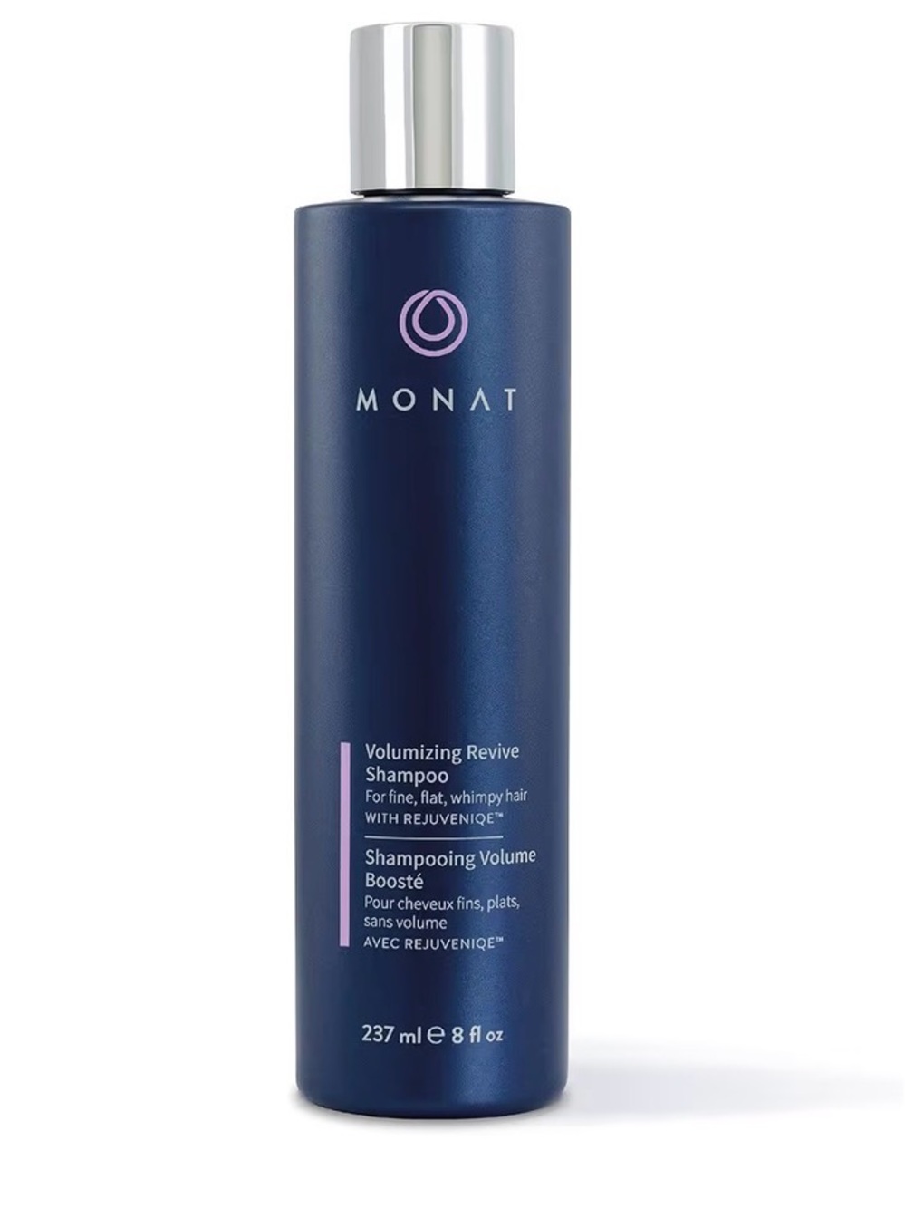 MONAT Volumizing Revive Shampoo - Navy Bottle with Silver Cap NEW